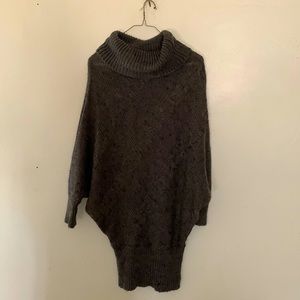 Sleeved poncho/dress